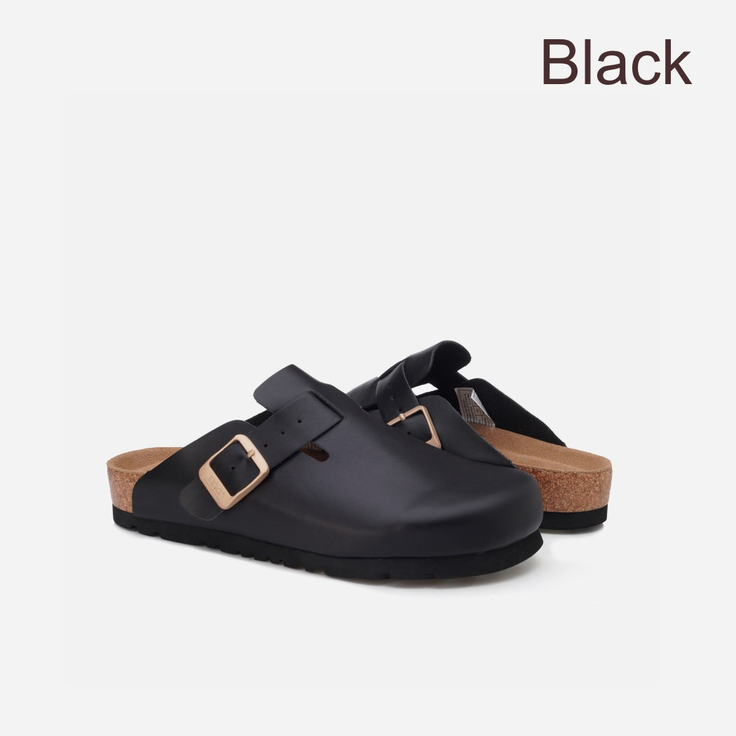 Heritage Birken Clog OZ 7002 Black side view