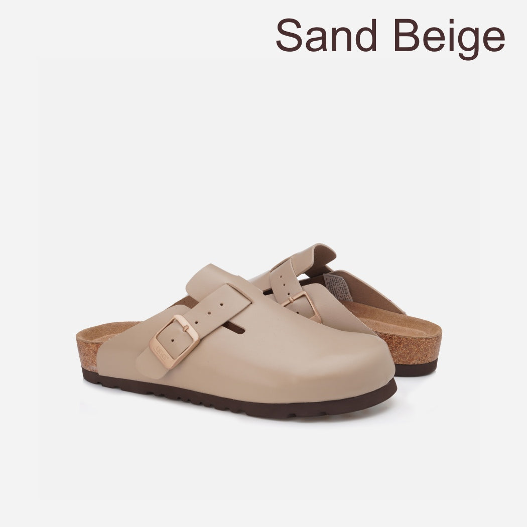Heritage Birken Clog OZ 7002 Sand Beige pair