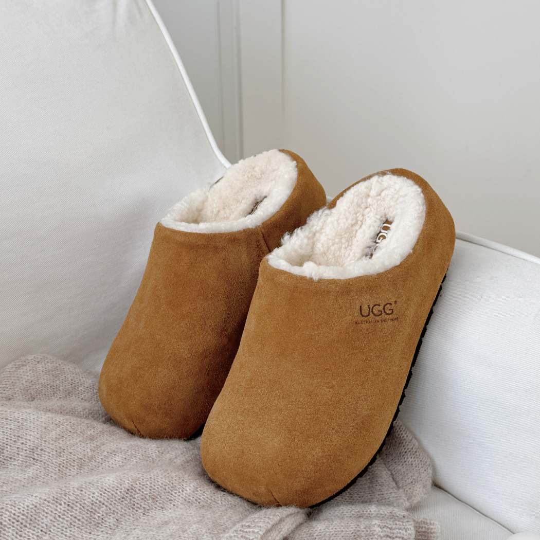 Platform Bello Slippers AS 2138 Chestnut