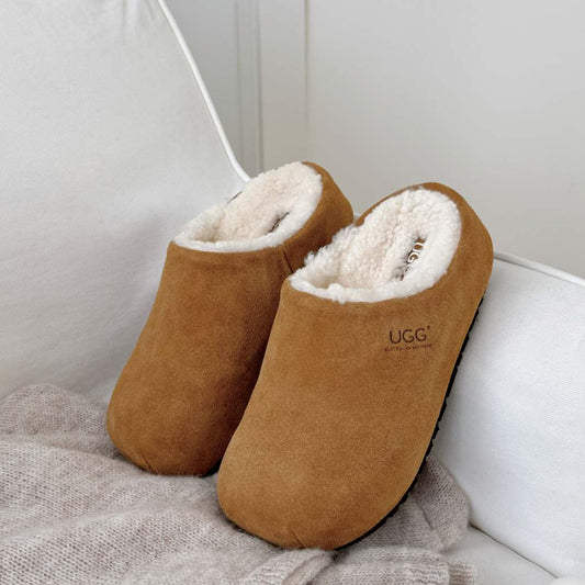 Platform Bello Slippers AS 2138 Chestnut