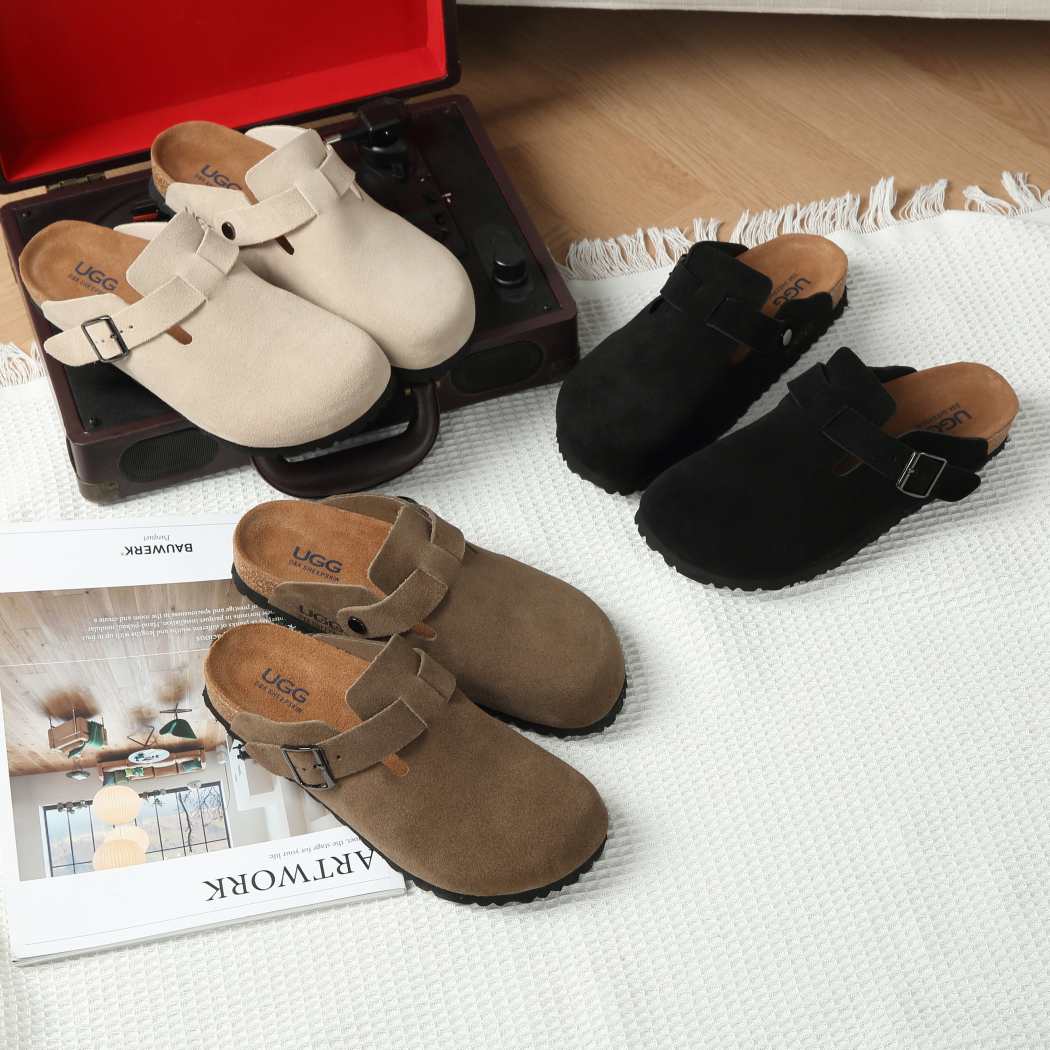 Sandra soft footbed mule slippers DK 1643 colour collection