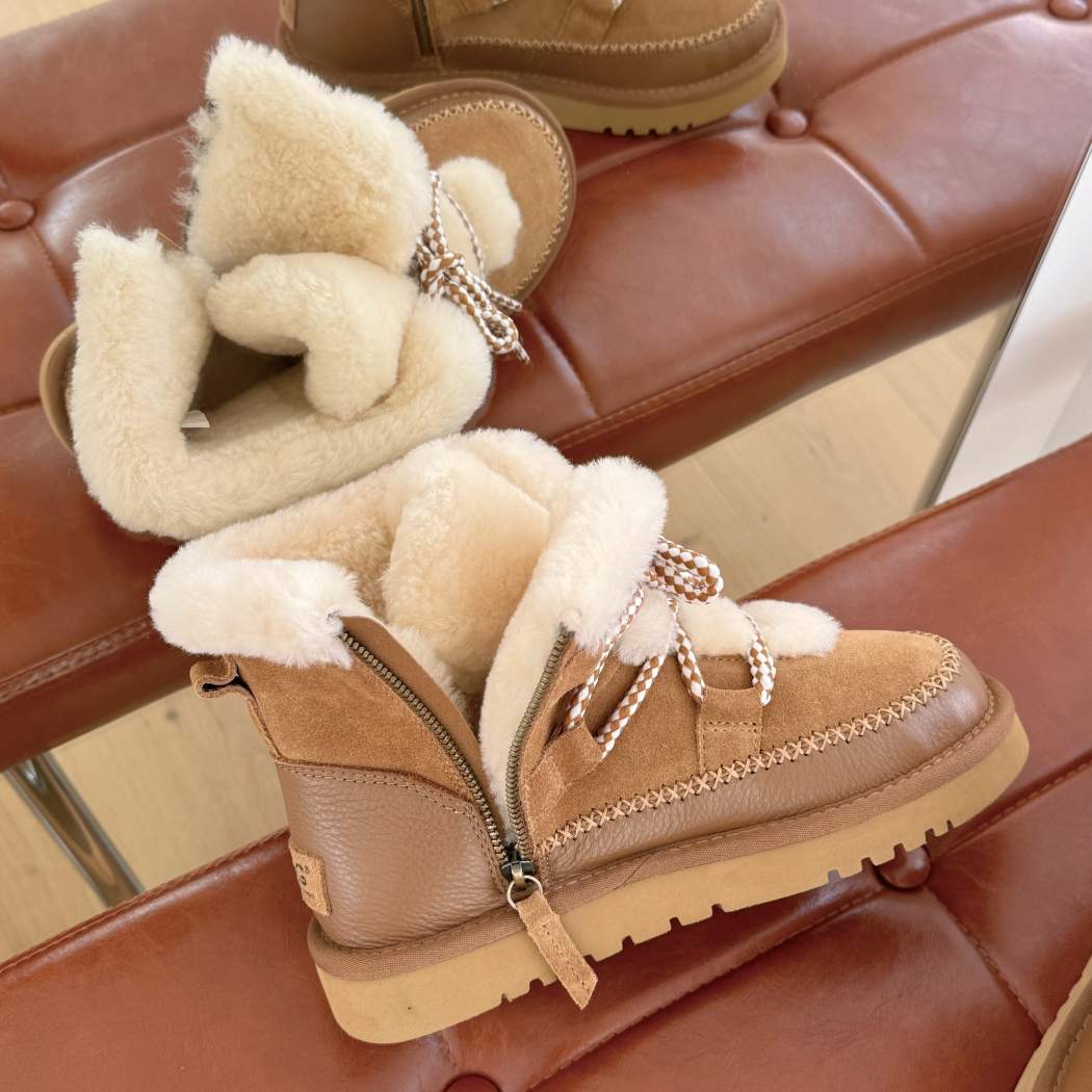 Short Elvora AS 3139 Chestnut side angle