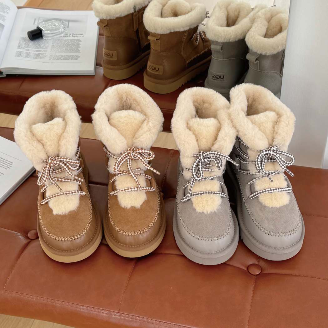 Short Elvora Boots AS 3139 Chestnut and Pebble Grey