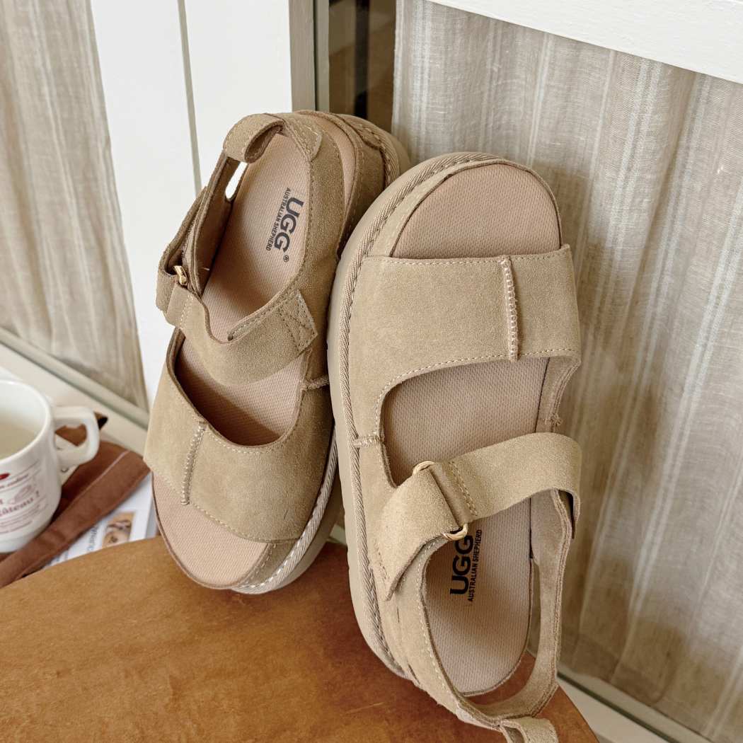 Terral platform sandals AS 7036 in Sand