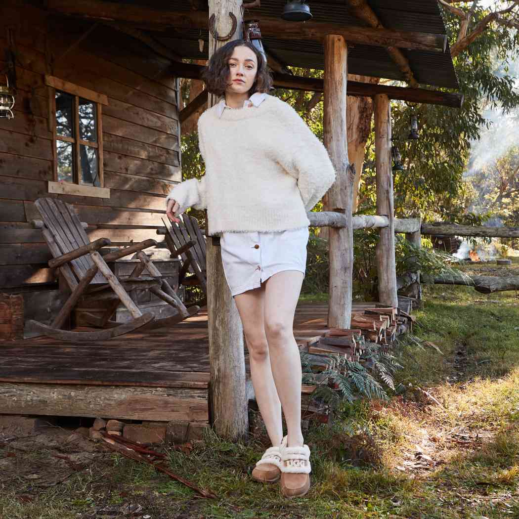 Casual outdoor style with Violet detachable strap platform slippers OB 938D